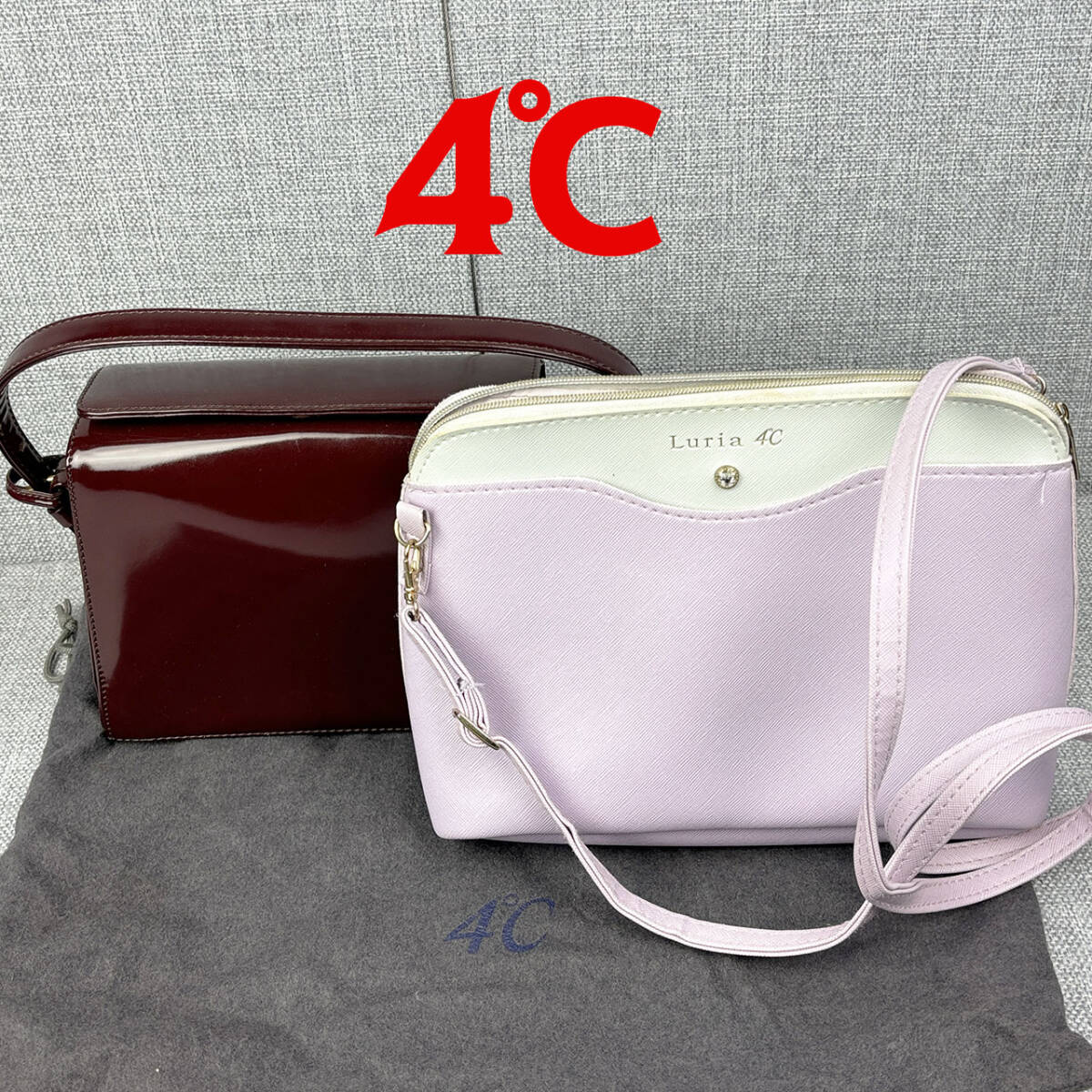 【美品・良品多し】レディース＆メンズ バッグ各種 大量46点セット Samantha Thavas/4℃/agnes b.他 フリマ まとめ売り_画像3