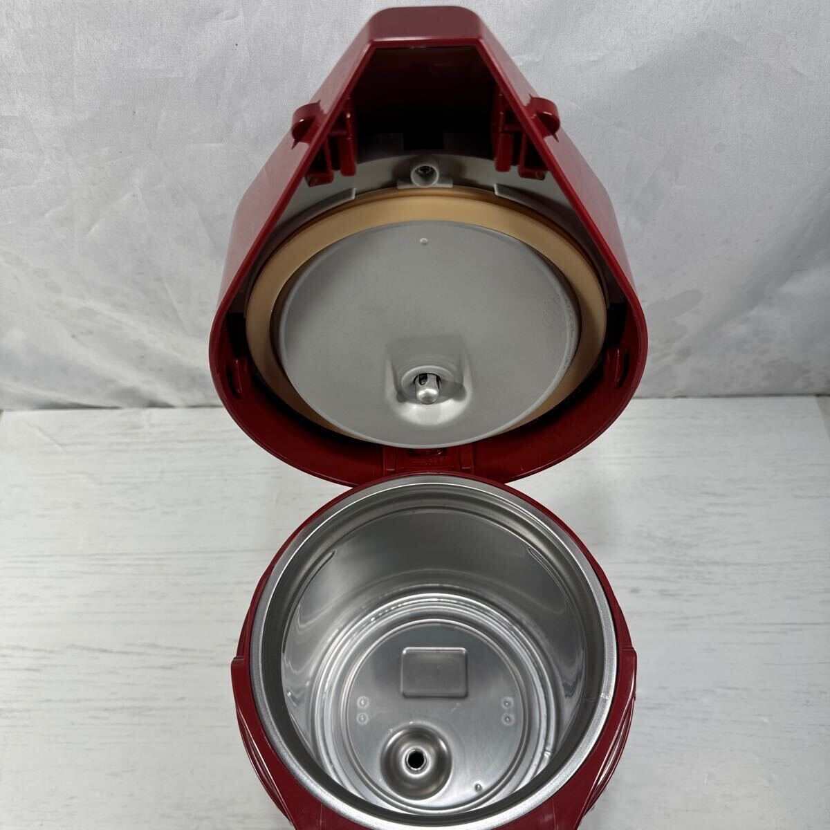  Zojirushi ZOJIRUSHI Mini teka electric air pot CAN-1401 /1.4L Mario * Berry niDesigned by Mario Bellini wine red 
