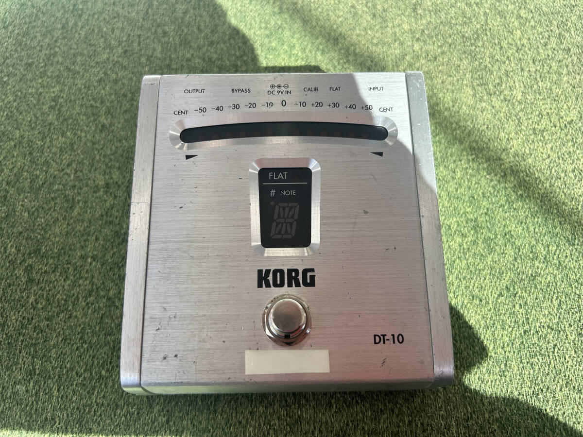 ★１円スタート！【KORG DT-10 デジタルチューナー】 (中古品)_画像1