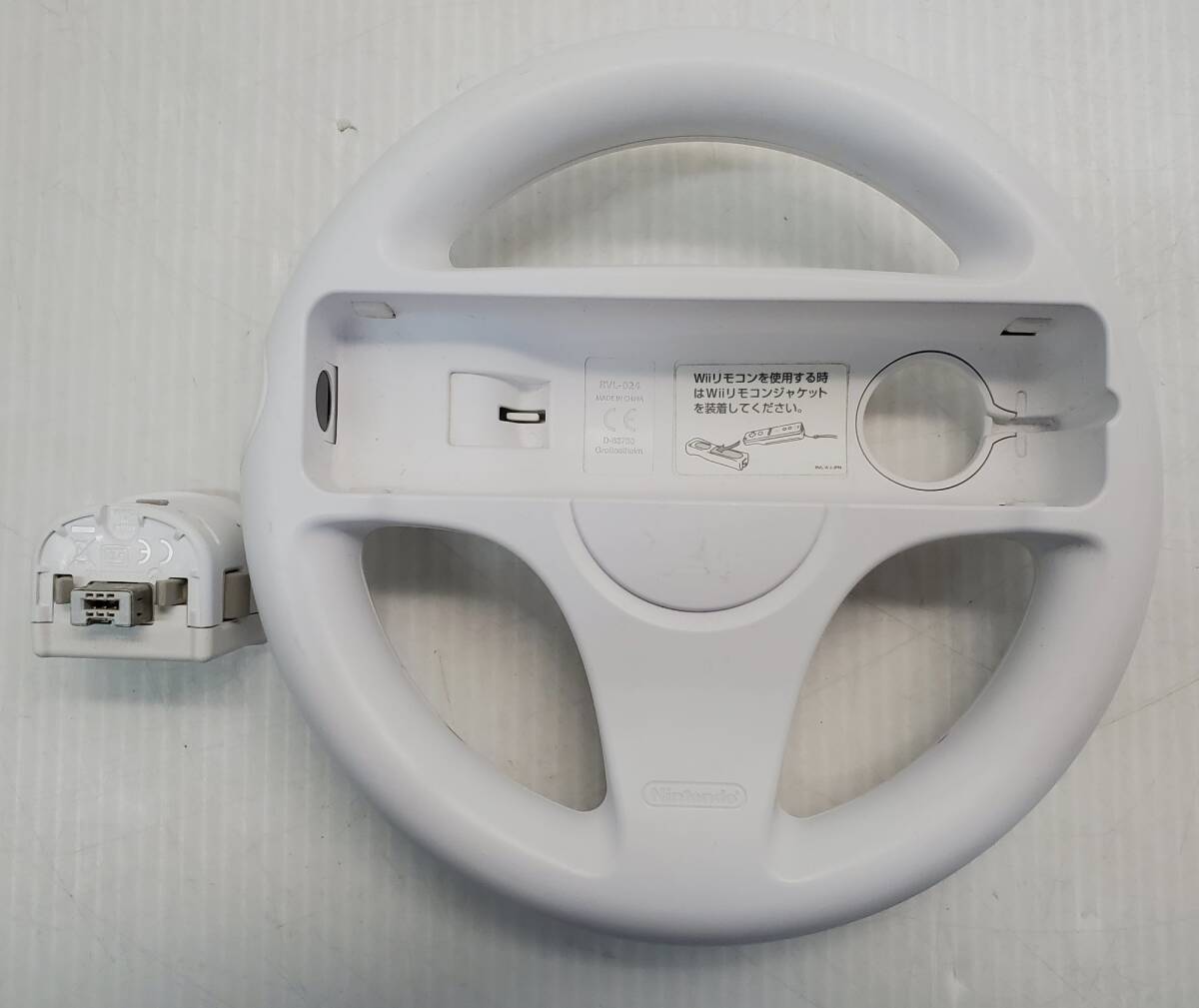 § A77660 [ operation verification settled ] Wii body controller soft summarize set Mario Cart secondhand goods Wii steering wheel nintendo game machine 