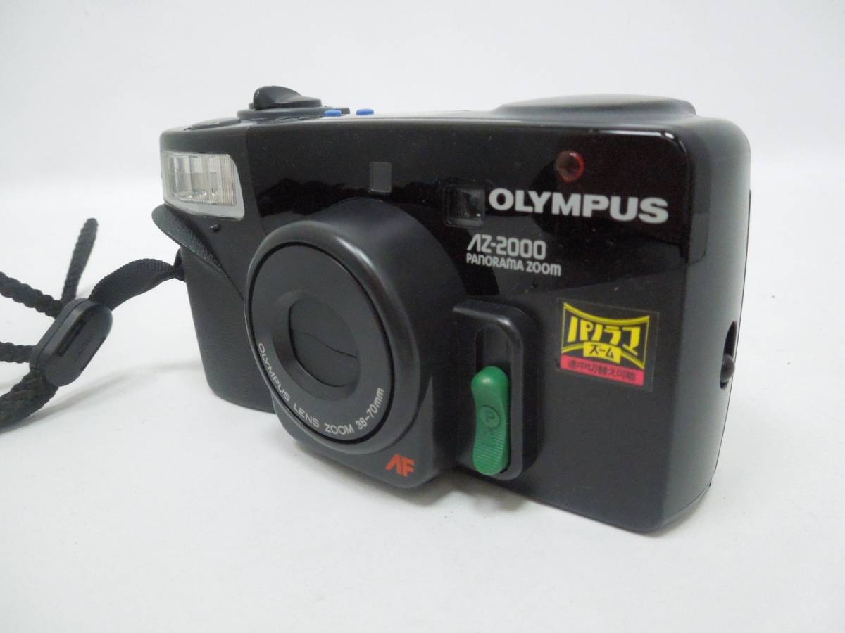 ‡0577 1 иен ~ OLYMPUS Olympus камера compact пленочный фотоаппарат AZ-2000 PANORAMA 38-70mm работоспособность не проверялась 