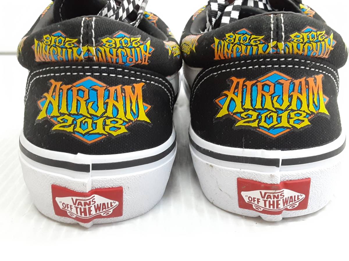 §　B47885　VANS OLDSKOOL　ヴァンズ　オールドスクール　AIRJAM 2018　V36AIRJAM　スニーカー　ブラック　26cm　中古_画像5