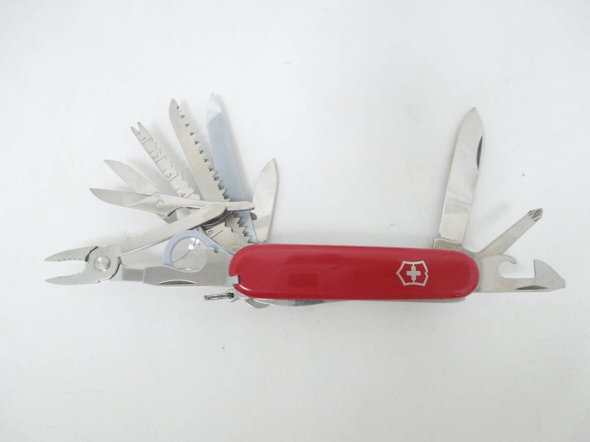 ‡ 0488 VICTORINOX ビクトリノックス スイス マルチツール 5点まとめ ナイフ アウトドア キャンプ 釣り 防災グッズの画像2