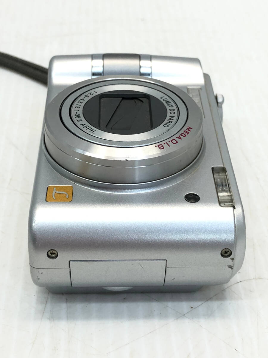 § B25610 パナソニック Panasonic 電池式 デジタルカメラ LUMIX DMC-LZ5 シルバー 動作確認済み 中古良品の画像6