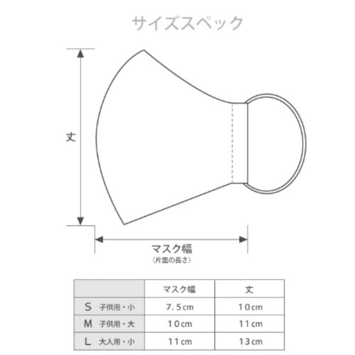 洗える 抗菌防臭 布製立体マスク アメリカ 国旗 星  綿 レッド ネイビー１枚