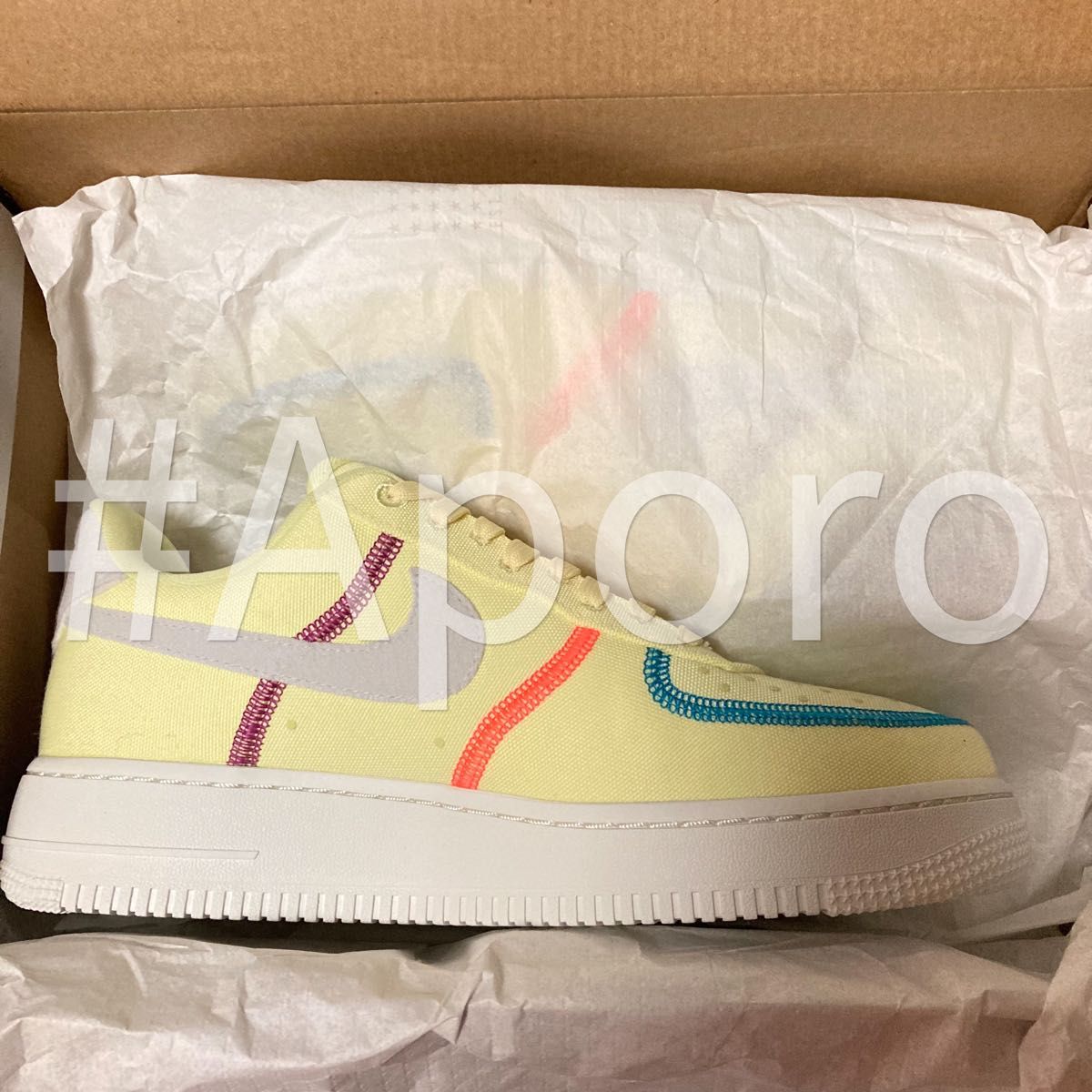 NIKE ナイキ AIR FORCE 1 エアフォース1 イエロー 26 NiziU着用モデル カラフル 希少 レア