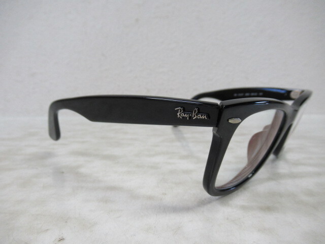 ◆S57.Ray Ban レイバン WAYFARER ウェイファーラー T RB 5121F 2000 眼鏡 メガネ 度入り/中古_画像3