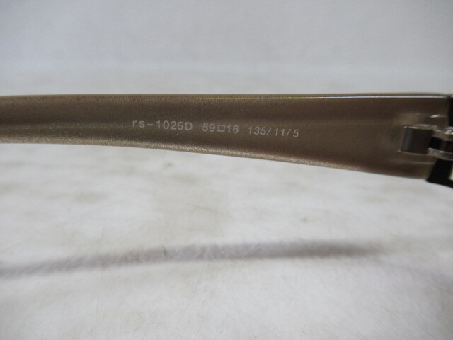 ◆S122.renoma レノマ Col.4 rs-1026D サングラス/中古_画像6