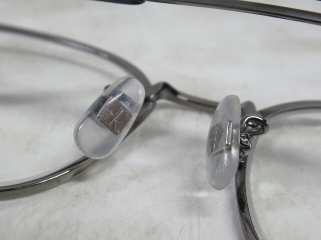 ◆S159.TAKEO KIKUCHI タケオキクチ Ti-P TK-1059 眼鏡 メガネ 度入り/中古_画像7