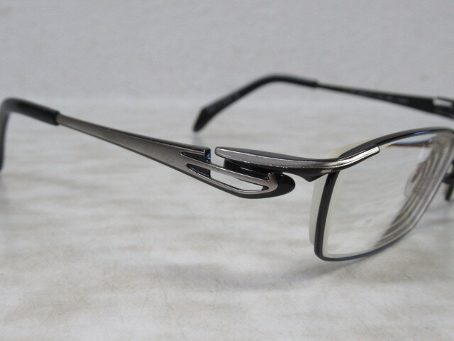◆S56.Masaki Matsushima マサキマツシマ Ti-M MF-1202 COL.4 日本製 眼鏡 メガネ 度入り/中古の画像3