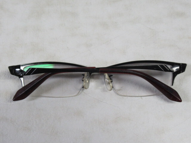 ◆S57.MA-JI MASATOMO マージマサトモ Ti-P MJM-012 COL.3 日本製 眼鏡 メガネ 度入り/中古の画像8