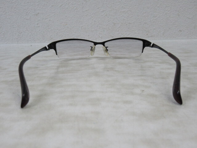 ◆S57.MA-JI MASATOMO マージマサトモ Ti-P MJM-012 COL.3 日本製 眼鏡 メガネ 度入り/中古の画像4