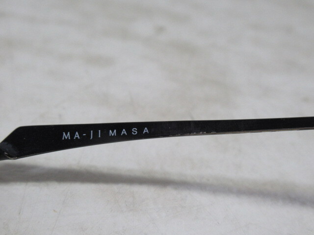 ◆S57.MA-JI MASATOMO マージマサトモ Ti-P MJM-012 COL.3 日本製 眼鏡 メガネ 度入り/中古の画像5