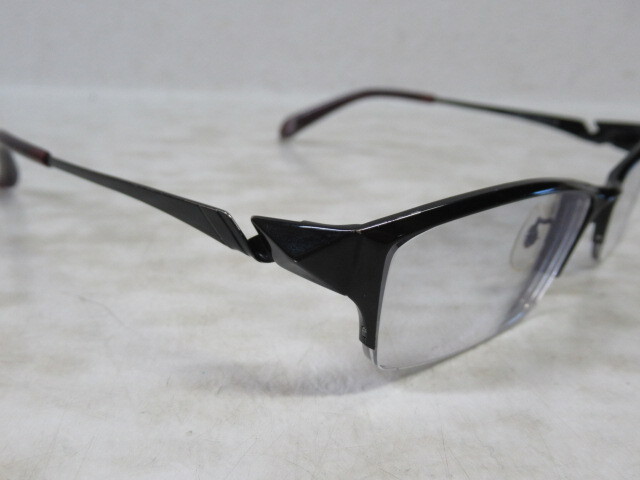 ◆S57.MA-JI MASATOMO マージマサトモ Ti-P MJM-012 COL.3 日本製 眼鏡 メガネ 度入り/中古の画像3