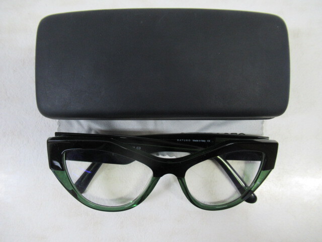 ◆S180.BATURO ERA C3 Made in italy イタリア製 眼鏡 メガネ 度入り/中古の画像10