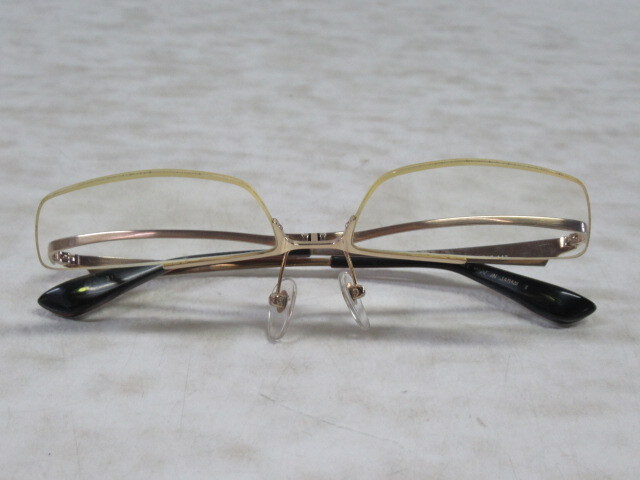 ◆S182.TAKEUCHI JP タケウチジェーピー 002 ALL TITAN 日本製 眼鏡 メガネ 度入り/中古の画像7