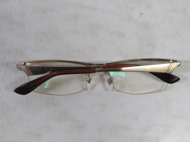 ◆S182.TAKEUCHI JP タケウチジェーピー 002 ALL TITAN 日本製 眼鏡 メガネ 度入り/中古_画像9