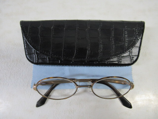 ◆S200.AMIPARIS アミパリ Titanium TS-5110 1 CM 日本製 眼鏡 メガネ 度入り/中古の画像10