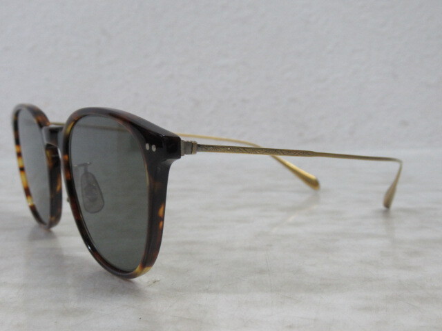 ◆S165.OLIVER PEOPLES オリバーピープルズ Zared DM2 サングラス/中古_画像2