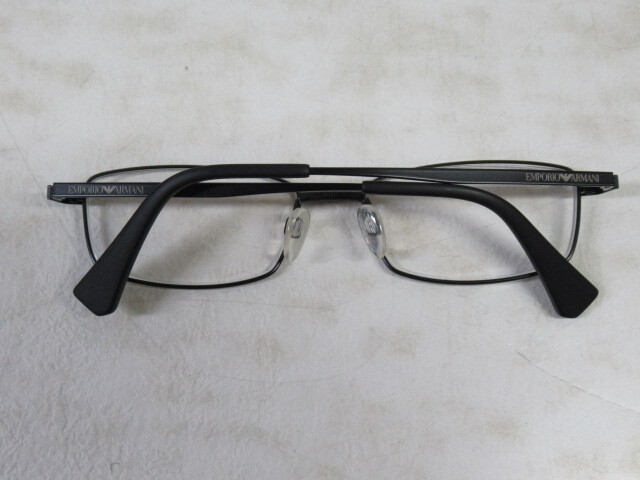 ◆S167.EMPORIO ARMANI エンポリオアルマーニ EA 1045TD 3127 TITANIUM 眼鏡 メガネ 度入り/中古_画像8