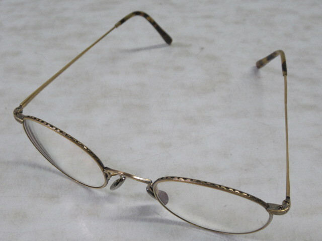 ◆S260.OLIVER PEOPLES オリバーピープルズ OP-47T AG 眼鏡 メガネ 度入り/中古_画像9