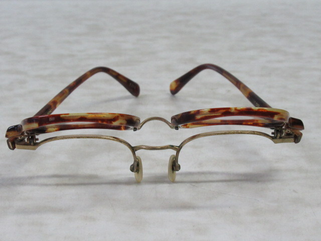 ◆S266.掌 tana-gokoro T 778 CELLULOID 手造 DEMI 眼鏡 メガネ 度入り/中古_画像9
