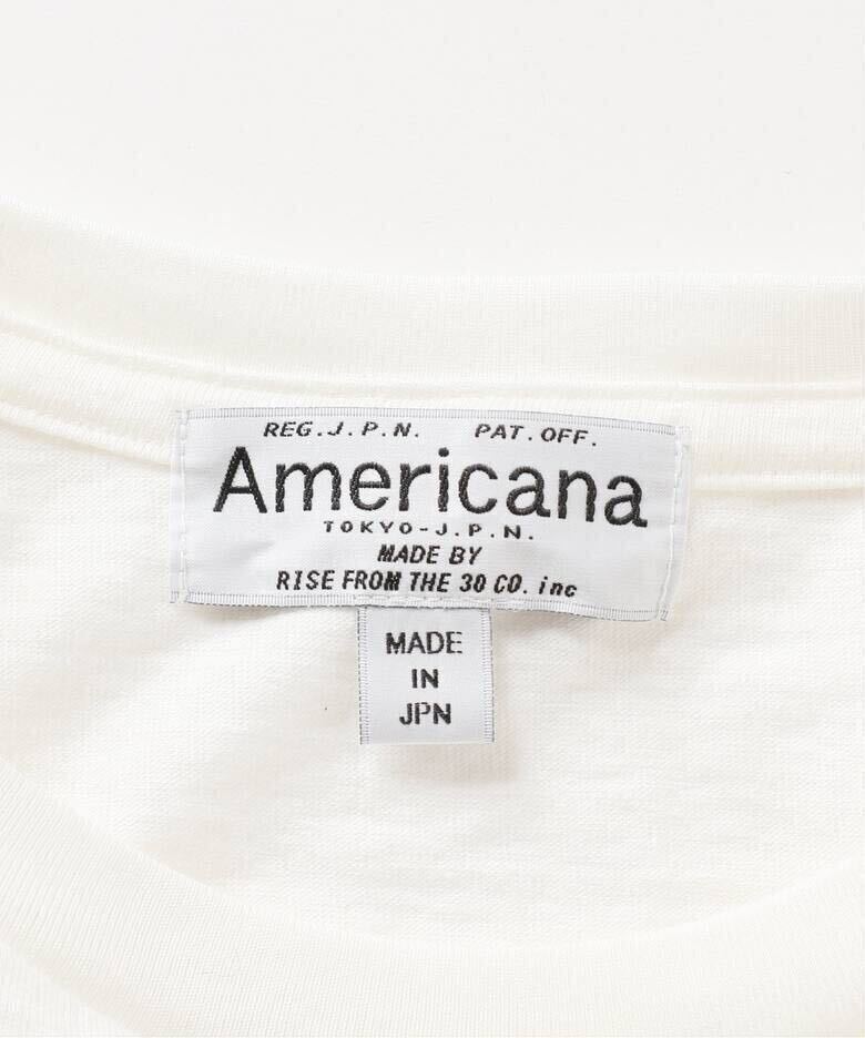 美品★ Deuxieme Classe 【AMERICANA /アメリカーナ】 AMEY Tシャツ定価 ¥8,250アパルトモンL'Appartement AP STUDIOの画像7