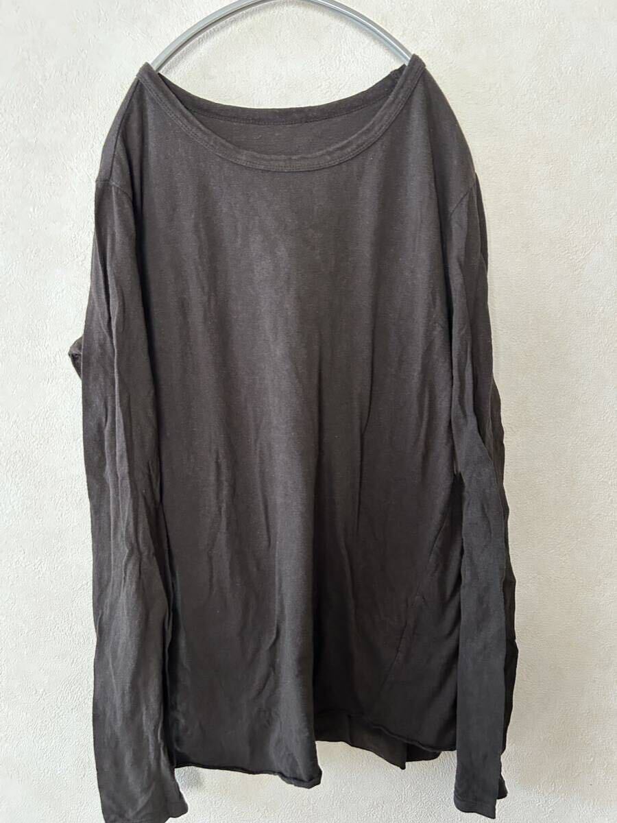  Deuxieme Classe Layering Tシャツ ★カットソー ロンTレイヤリングT ドゥーズィエムクラスアパルトモン L'Appartement ブラウン 美品の画像3