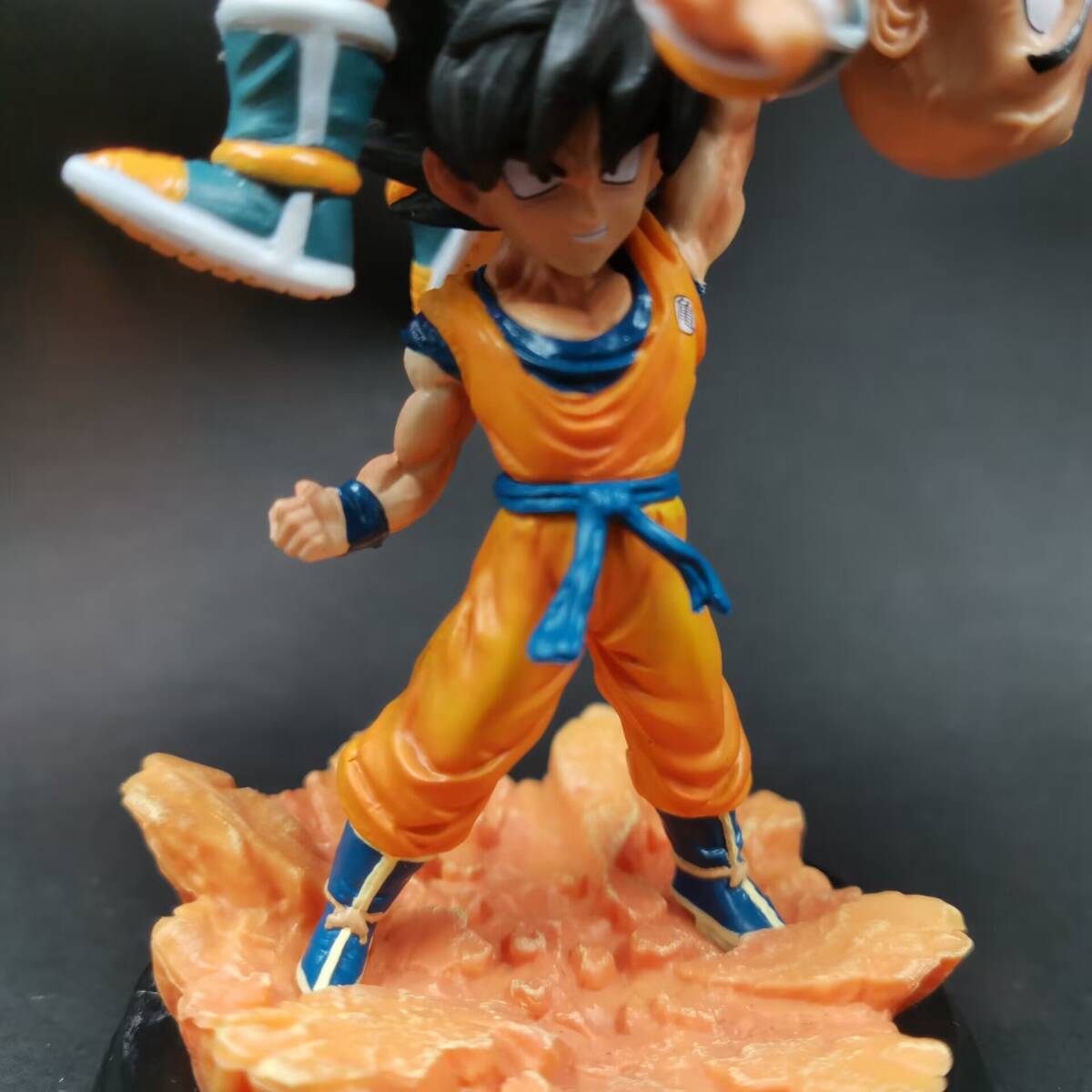 ★ドラゴンボール ☆ 悟空vsナッパ ★海外限定 11CM フィギュアの画像6