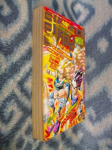 ドラゴンボール DRAGON BALL 特殊カラー表紙＆特集掲載 週刊少年ジャンプ１９９５年７号 極美品 孫悟空 孫悟飯 スラムダンク SLAM DUNKの画像9