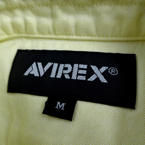 AVIREX アヴィレックス 新品 定価1.1万 春カラー 上質コットンオックス ボタンダウン 長袖 シャツ 3120022 060 2XL ▲023▼kkf214usの画像5