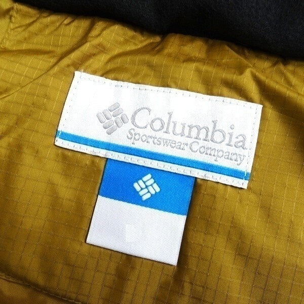■Columbia コロンビア 新品 定3.2万 高耐久リップストップナイロン フーデッド ダウンジャケット ウェア YLG003 264 95/M ▲030▼kkf051coの画像6