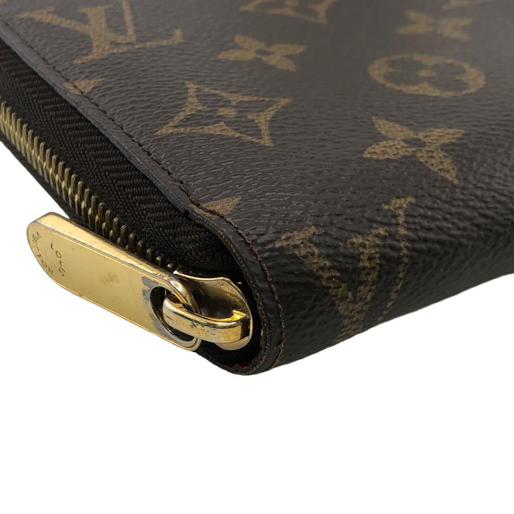 LOUIS VUITTON/ルイヴィトン ビトン M41896 ジッピー ウォレット モノグラム レザー 長財布 ブラウン ユニセックス ブランド