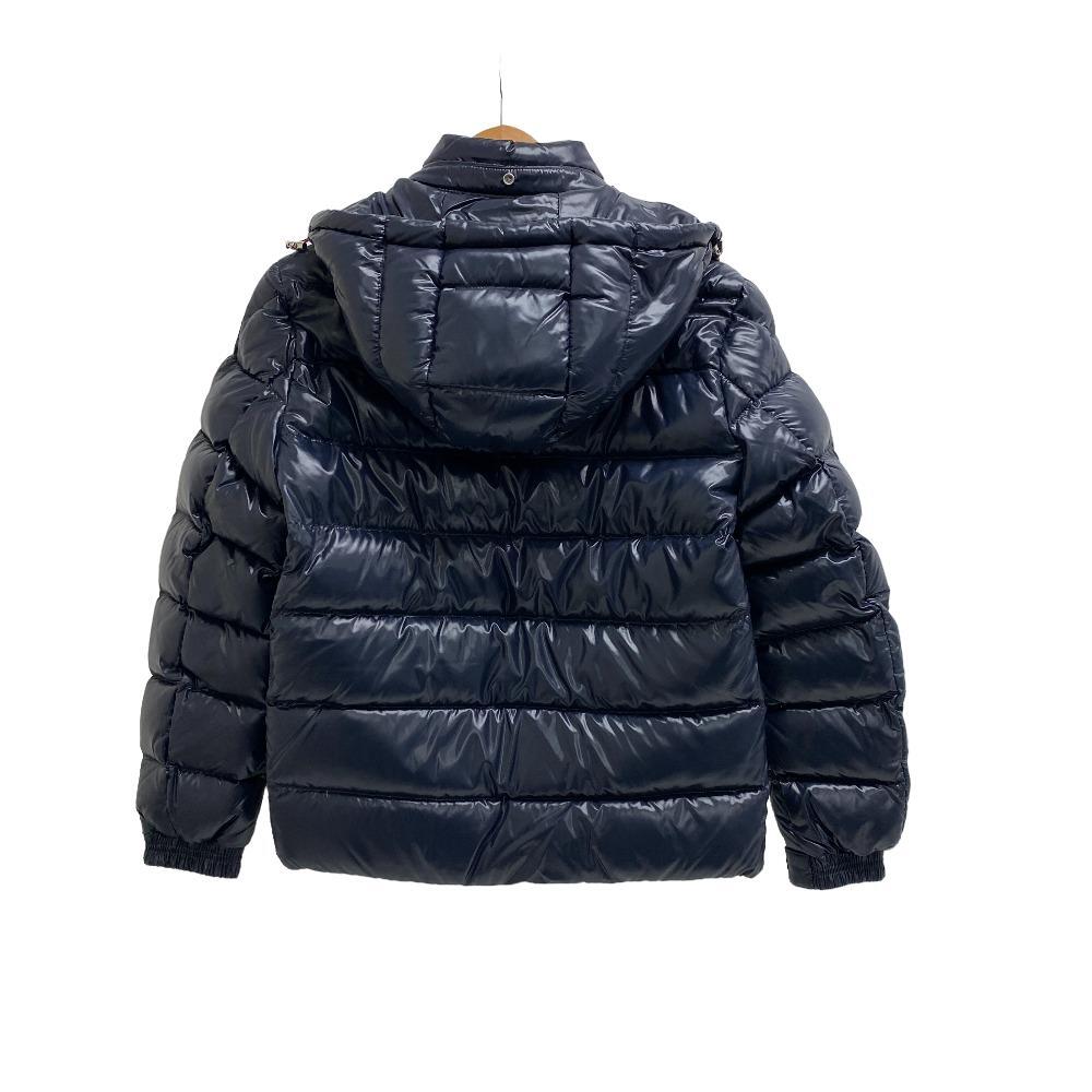 MONCLER/モンクレール 20年 0 ナイロン ダウンジャケット ネイビー メンズ ブランド_画像2