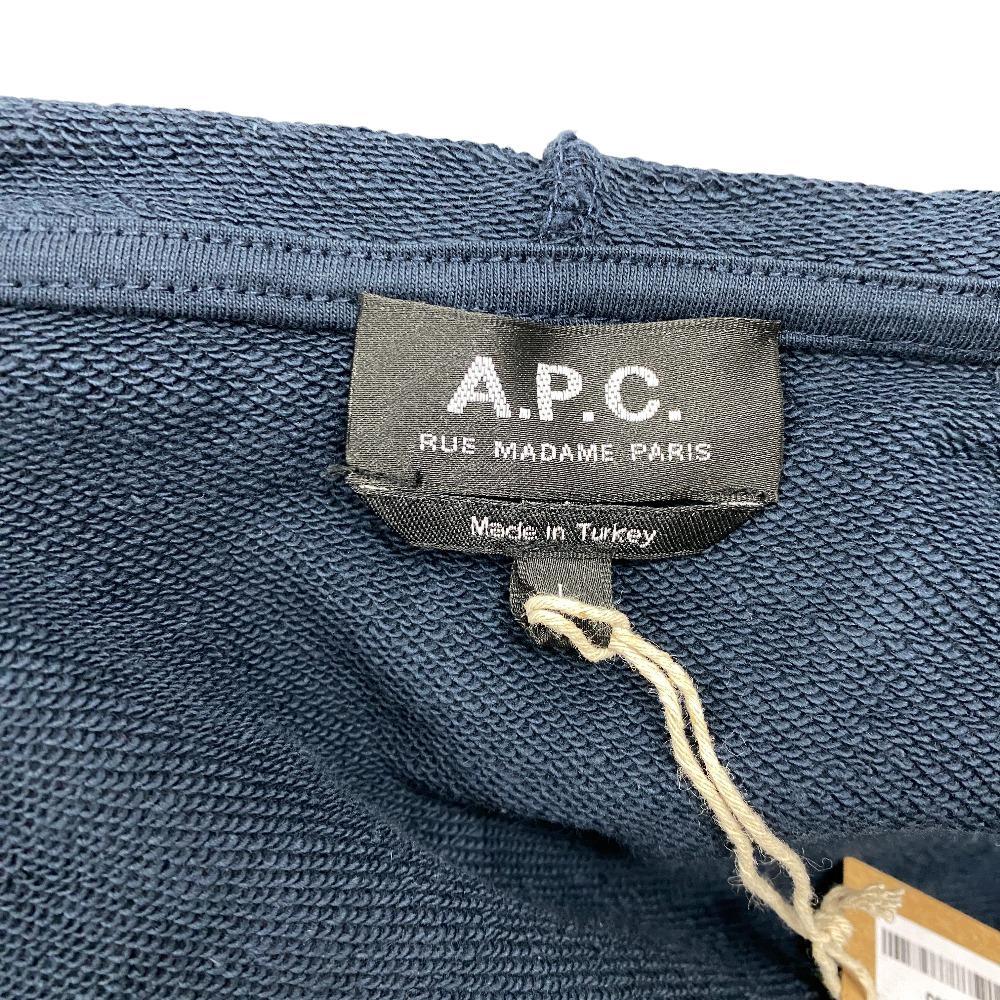 APACE/ A.P.C. H27707 2022AW Lf-ti-COECQ хлопок Parker темно-синий унисекс бренд 