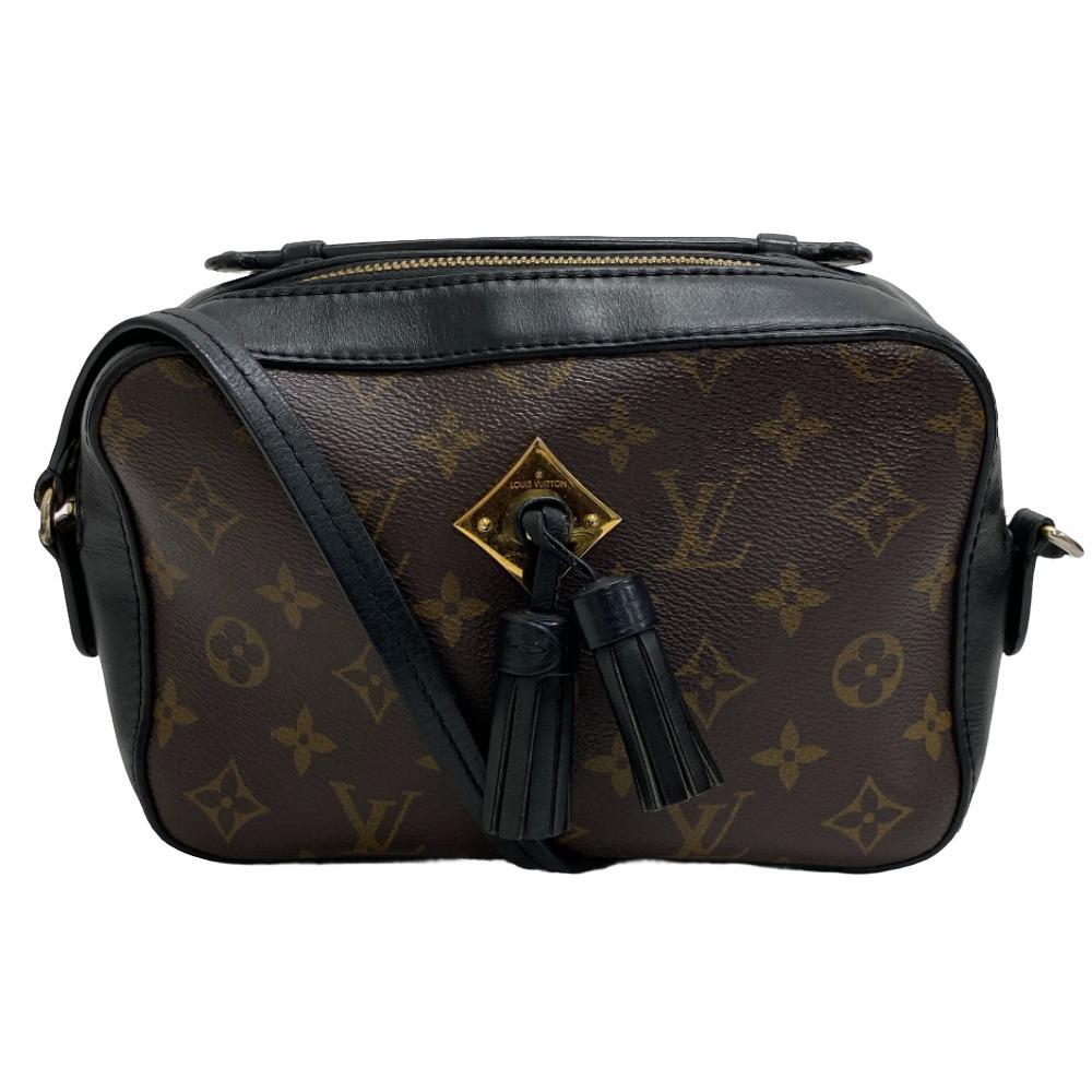 LOUIS VUITTON/ルイヴィトン ビトン M43555 サントンジュ モノグラム レザー ショルダーバッグ ブラウン レディース ブランド