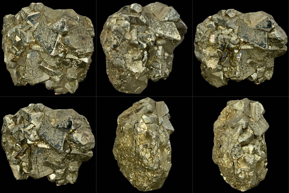 特大 パイライト 原石 約30kg 黄鉄鉱 レア 希少 超重量 特大 鉱物 石 原石 コレクション品 パワーストーン ゴールドの画像3