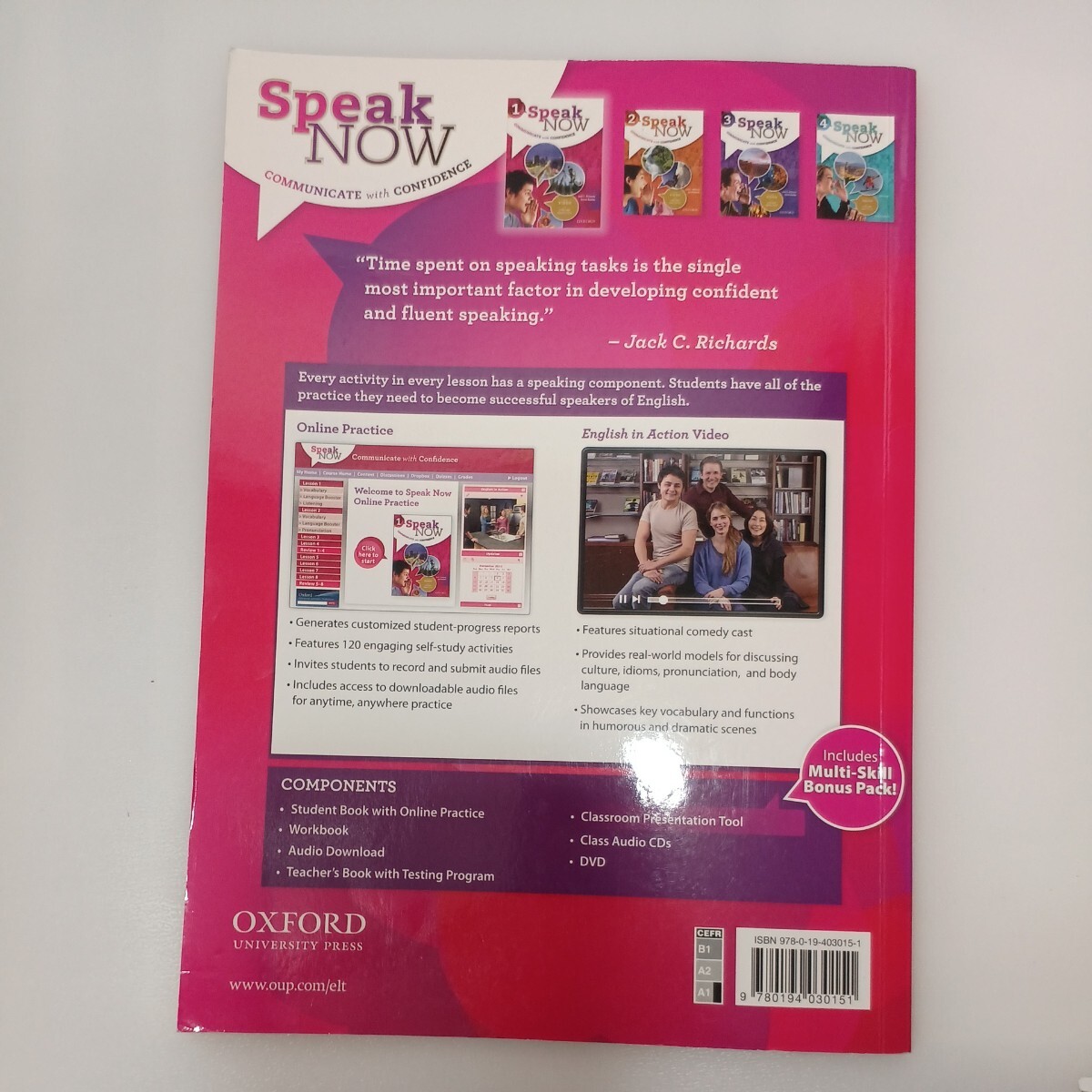 zaa-557♪zaa-556♪Speak Now: 1: Student Book with Online Practice 英語版 Oxford University Press, USA; UK版 (2012/6/28)の画像8