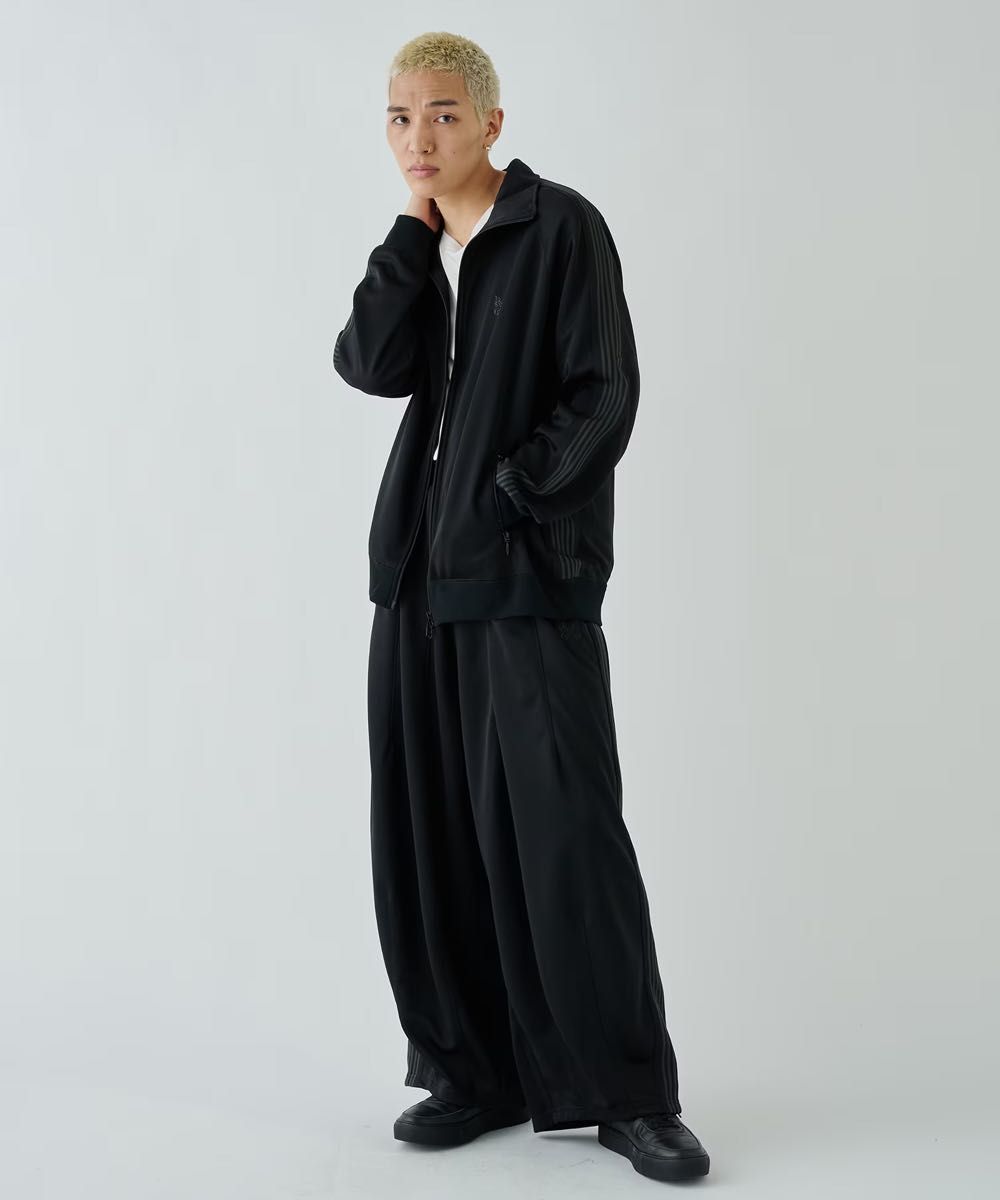 needles 24ss H D ヒザデルパンツ studious 別注 黒|Yahoo needles 24ss H D ヒザデルパンツ studious 別注 黒|Yahoo