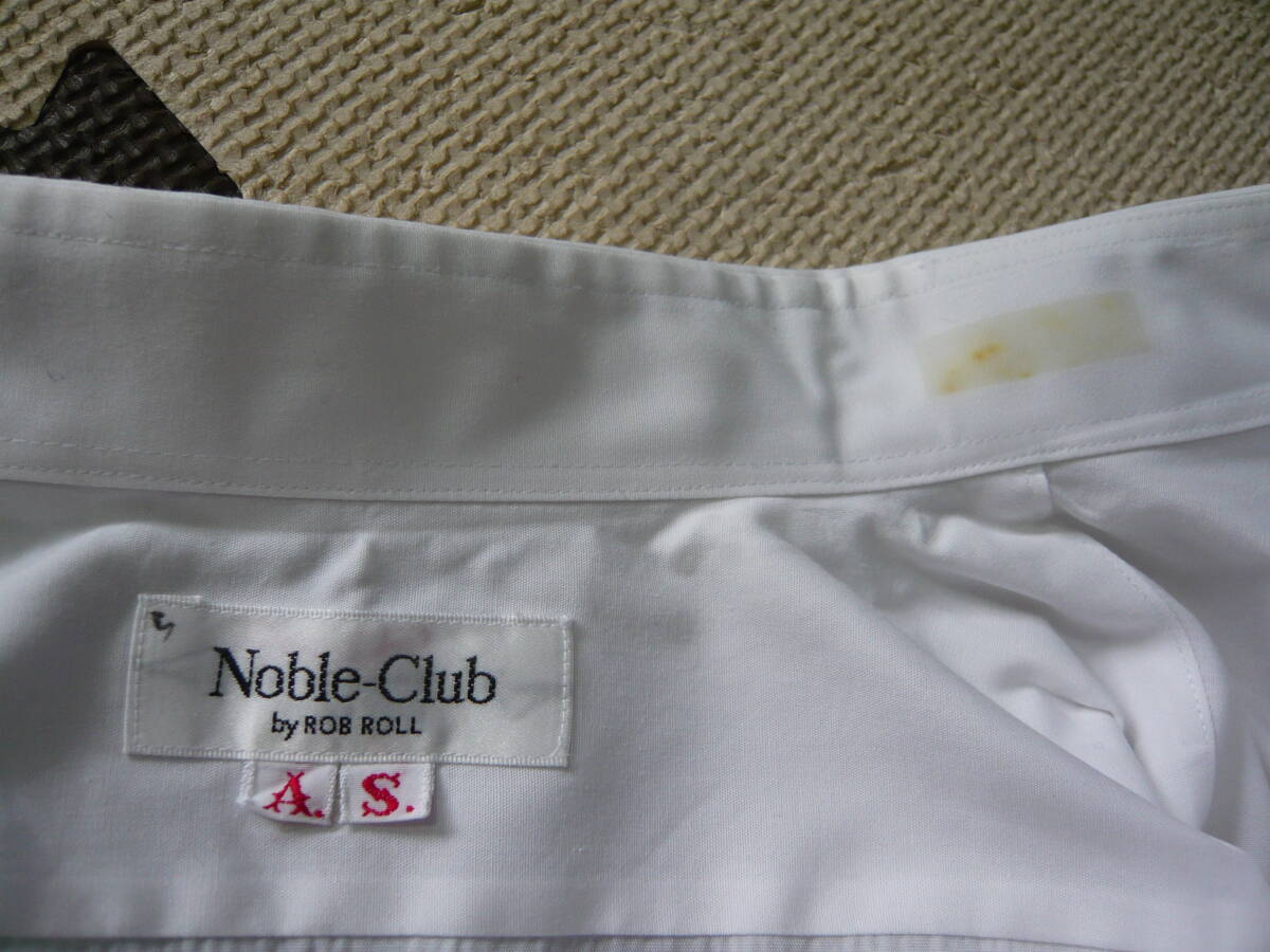 Noble-Club by ROB ROLLで仕立てた長袖オーダーメイドシャツ 日本製 クリーニング済の画像10