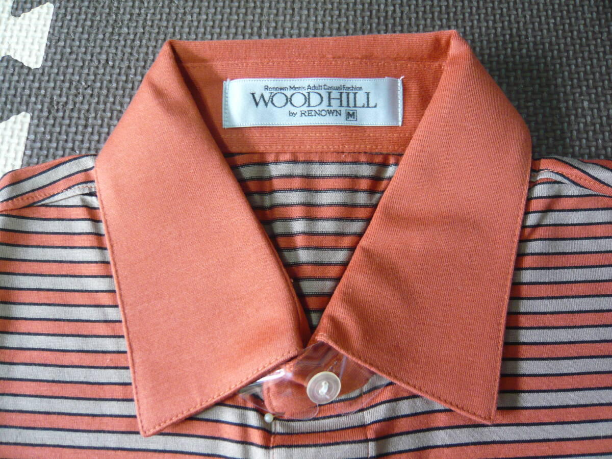 レナウン　大人のカジュアル　ウッド・ヒル RENOWN WOODHILL　半袖ポロシャツ 新品、未使用品　サイズ表記M_画像6