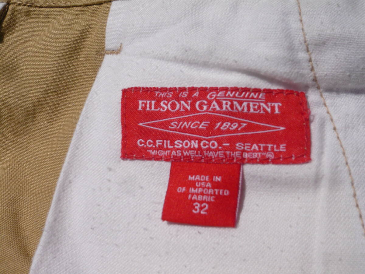FILSON　フィルソン　ティンパンツ　アメリカ製　サイズ表記3２　MADE IN USA_画像3