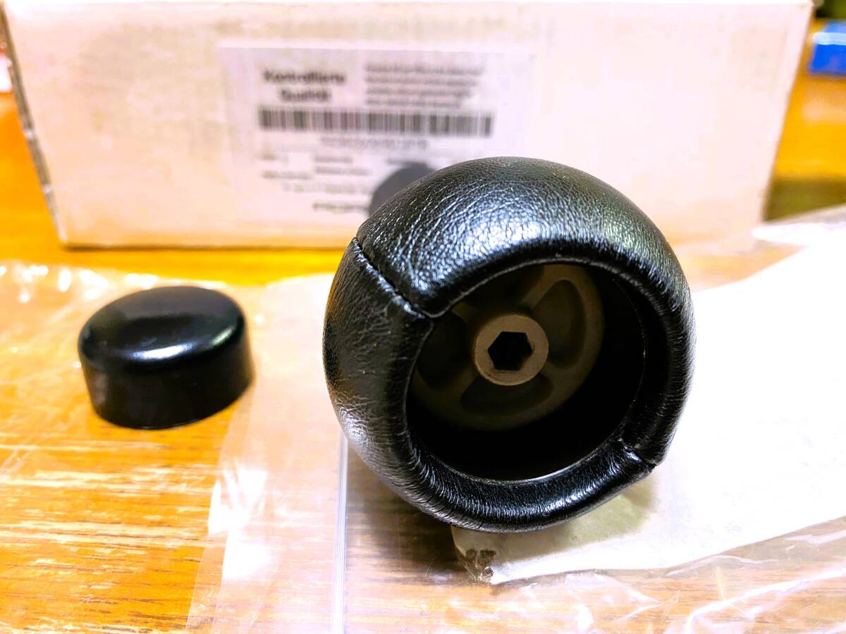  Porsche 993&964 original tiptro for shift knob ( black leather ) beautiful goods 