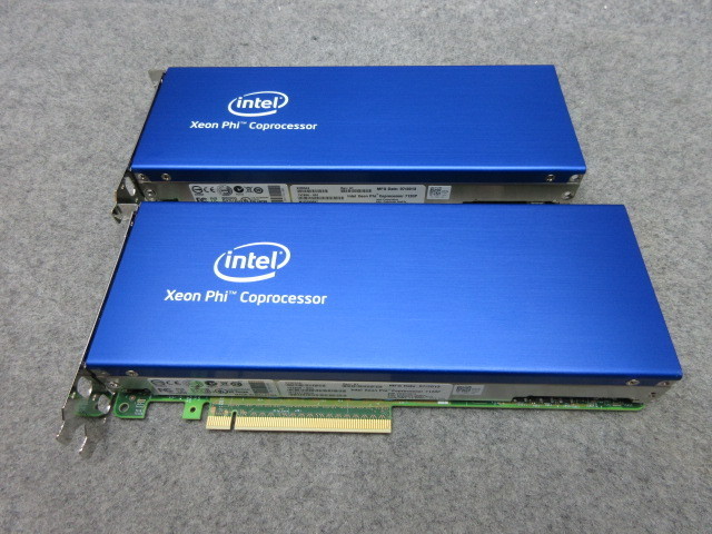 Intel Xeon Phi Coprocessor 7120P 2個セット_画像1