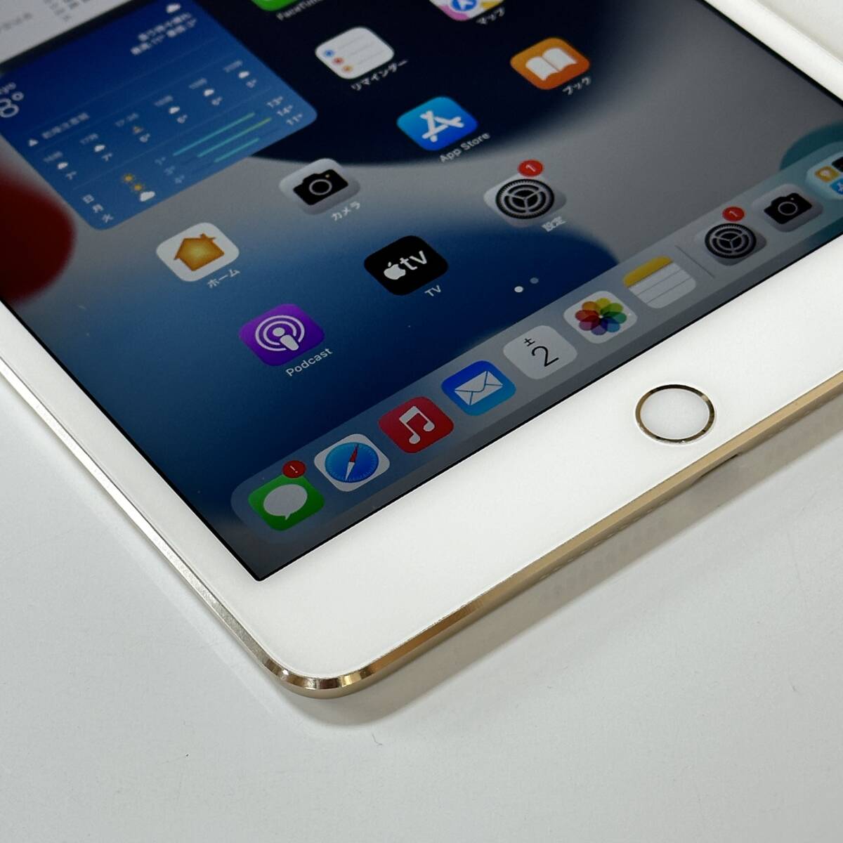 Apple iPad mini 4 ゴールド 128GB MK9Q2J/A Wi-Fiモデル iOS15.8.1 アクティベーションロック解除済_画像6
