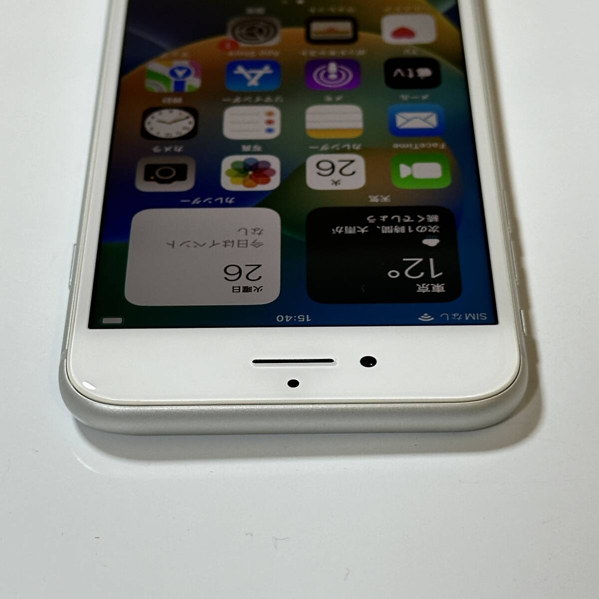 (美品) SIMフリー iPhone 8 シルバー 64GB MQ792J/A バッテリー最大容量100％ アクティベーションロック解除済の画像6