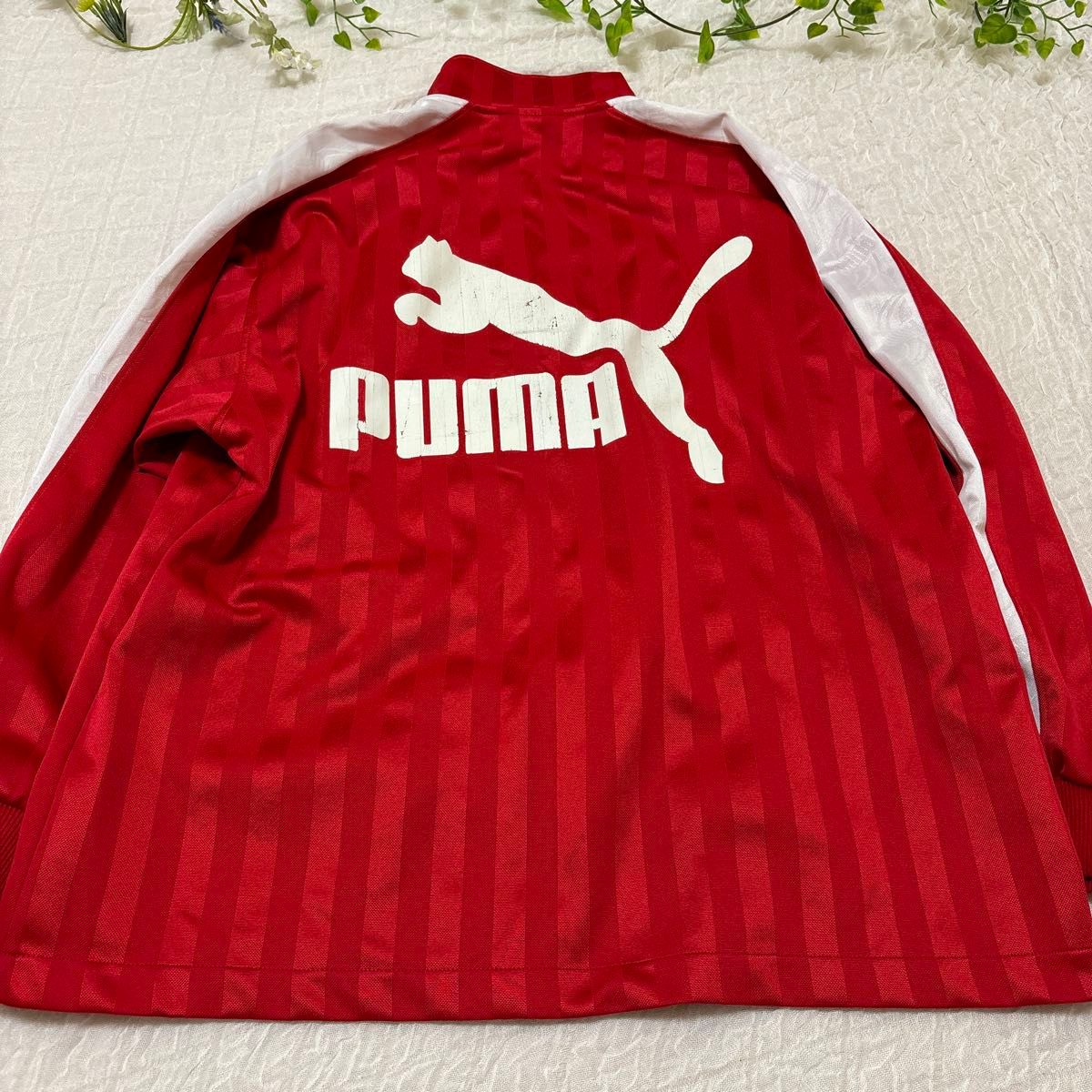 PUMA★ジャージ★ヒットユニオン★L★トラックジャケット★赤★90s★希少★ プーマ トレーニング スポーツ