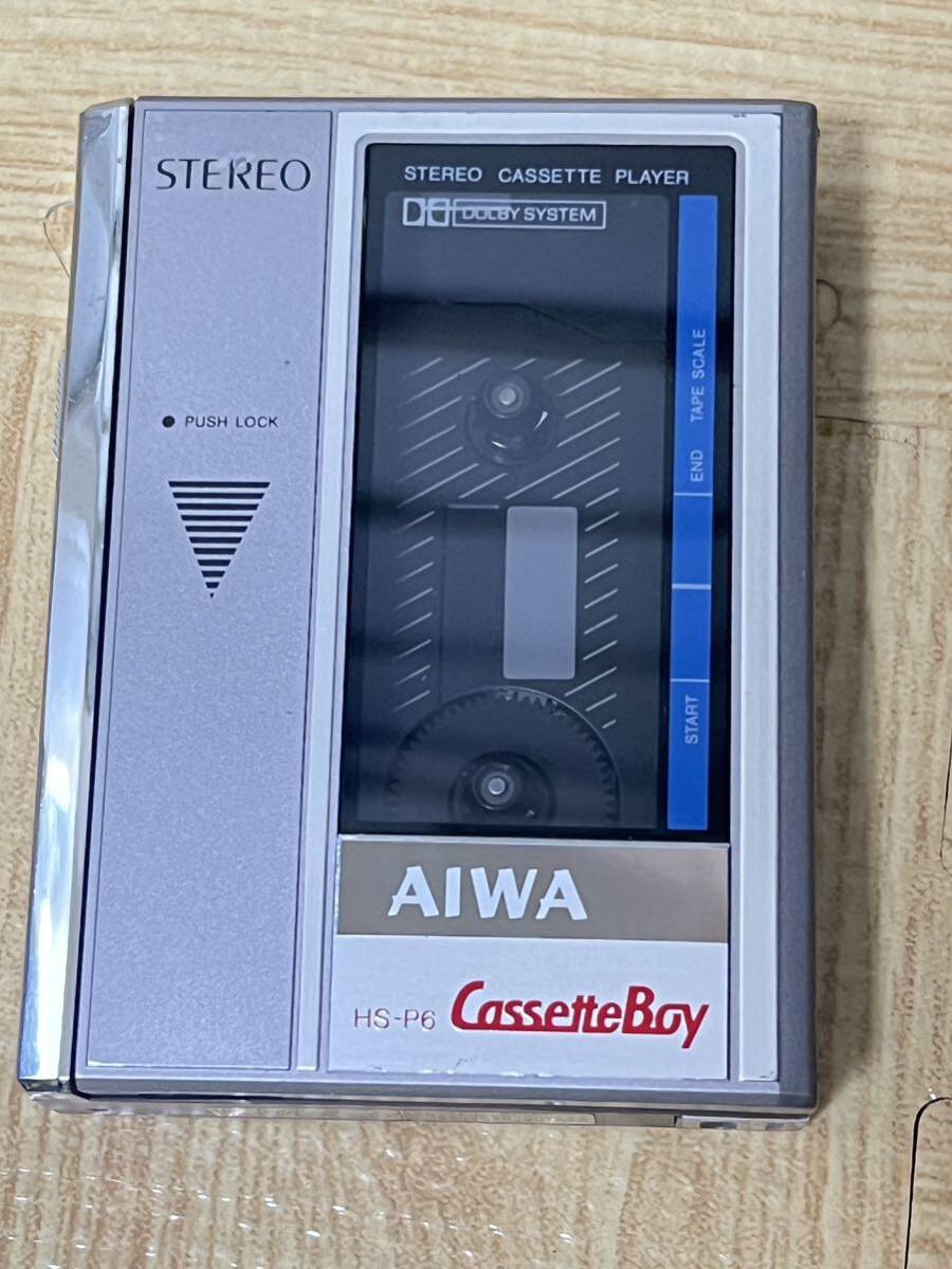 AIWA/アイワ ステレオカセットプレーヤー HS-P6 Cassette Boy カセットボーイ _画像2