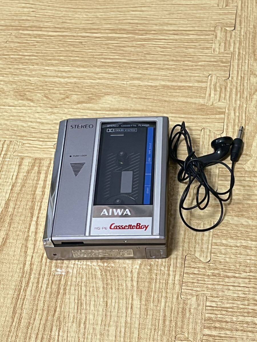 AIWA/アイワ ステレオカセットプレーヤー HS-P6 Cassette Boy カセットボーイ _画像1