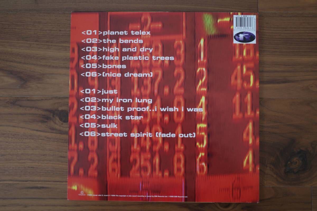 RADIOHEAD the bends レディオヘッド LP レコード_画像2